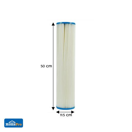 ไส้กรองจีบมีตาข่าย VALINA 20X4.5 นิ้ว ขนาด 10 ไมครอน_5