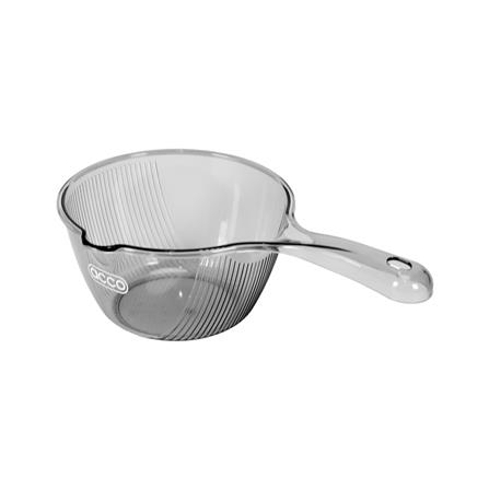 ขันน้ำกลมมีด้าม ACCO KLEAR 29.5 ซม. สีเทาใส_2