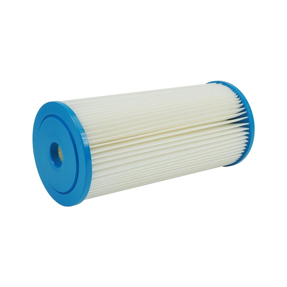 ไส้กรองแบบจีบมีตาข่าย VALINA 10X4.5 นิ้ว ขนาด 10 ไมครอน