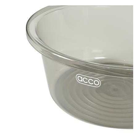 กะละมังกลม ACCO KLEAR 36.5 ซม. สีเทาใส_2