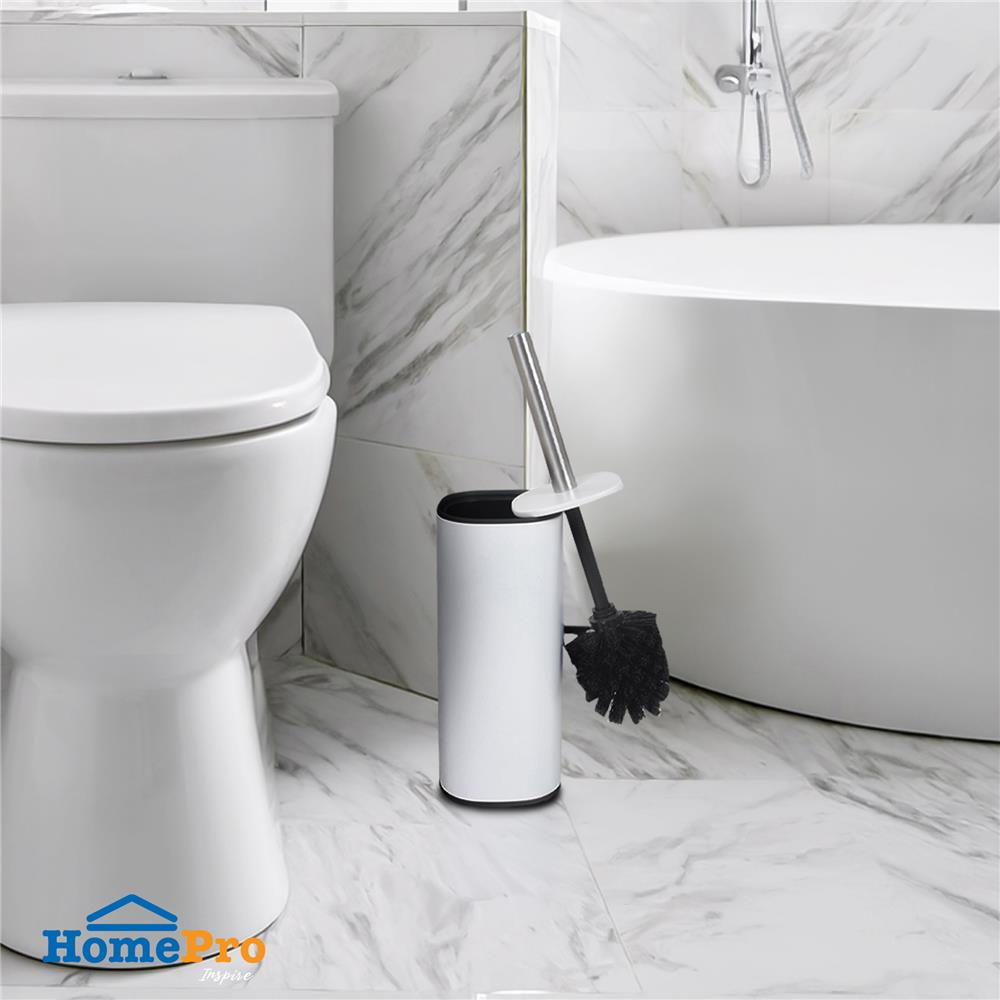 ชุดแปรงล้างสุขภัณฑ์พร้อมฐาน ACCO STYLISH สีขาว