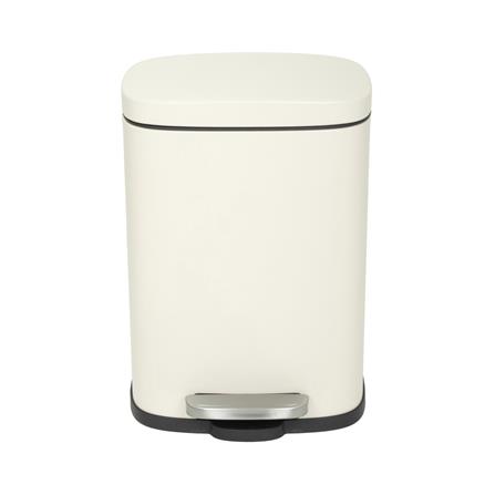ถังขยะเหยียบเหลี่ยม ACCO TAFIA 5 ลิตร สีครีม_2