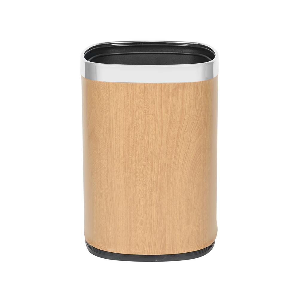 ถังขยะเหลี่ยม ACCO LUZZO 12 ลิตร สีไวท์โอ๊ค