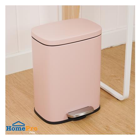 ถังขยะเหยียบเหลี่ยม ACCO TAFIA 12 ลิตร สีชมพู_4