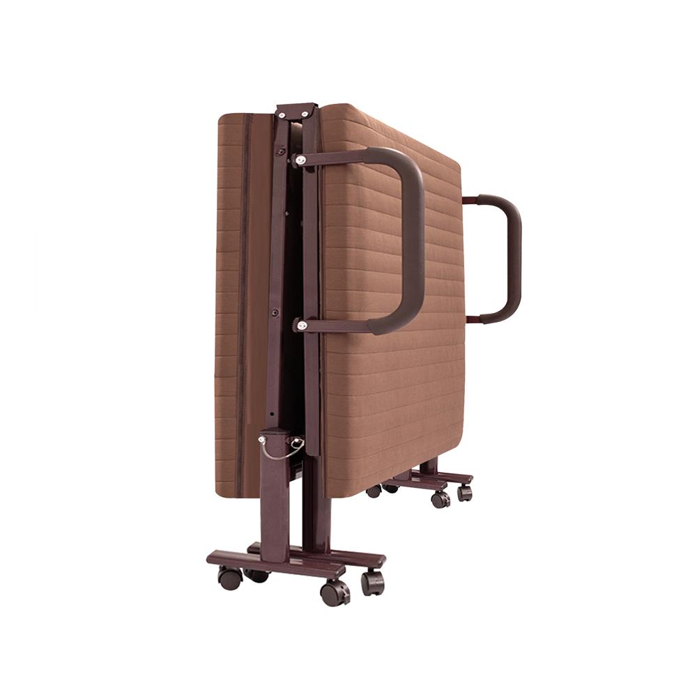 เตียงพับพร้อม TOPPER THAIBULL OLT247-80BLH สีน้ำตาล