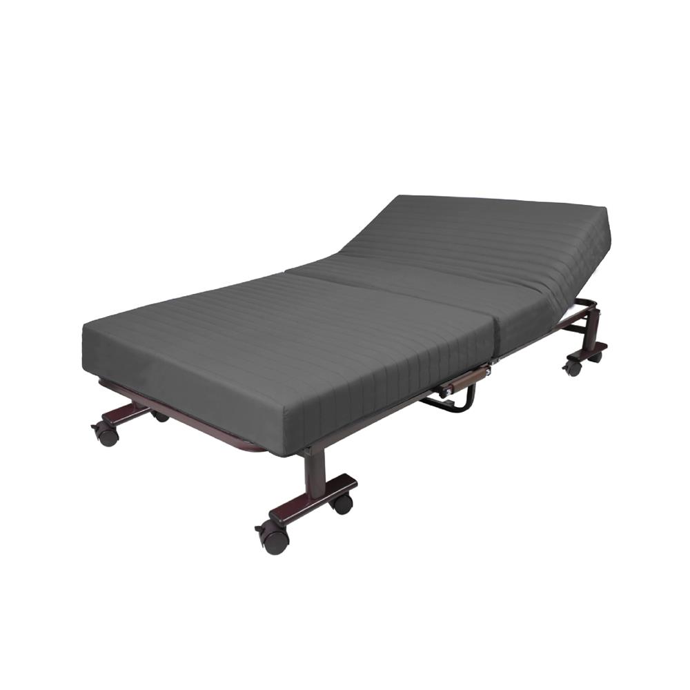 เตียงพับพร้อม TOPPER THAIBULL OLT504-240-90 สีเทา