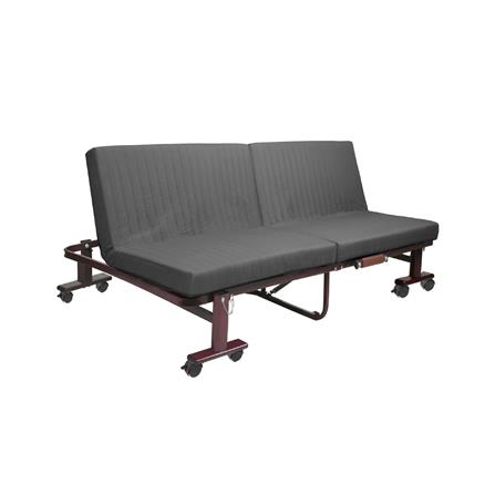 เตียงพับพร้อม TOPPER THAIBULL OLT504-240-90 สีเทา_1