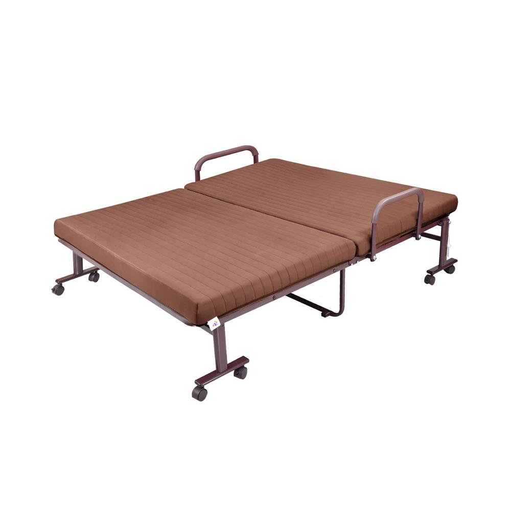 เตียงพับพร้อม TOPPER THAIBULL OLT247-120BLH สีน้ำตาล