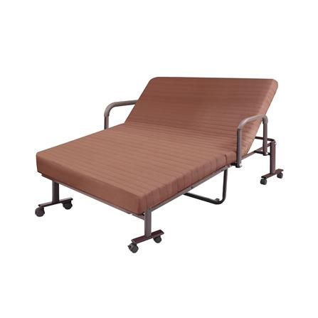 เตียงพับพร้อม TOPPER THAIBULL OLT247-120BLH สีน้ำตาล_0