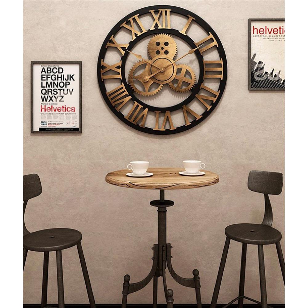 นาฬิกาแขวน INTERY C1038C012 15.75 นิ้ว สีทอง