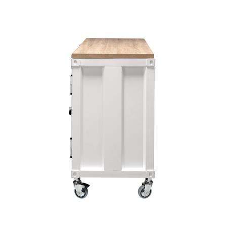 ตู้เอกสารเหล็กเตี้ย SURE CG-154 150 ซม. สีขาว_3