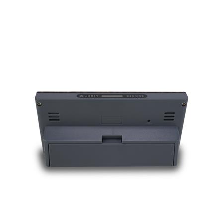 นาฬิกาปลุกดิจิทัล RHYTHM LCT108NR06 5.1X2.5 นิ้ว สีน้ำตาล_2