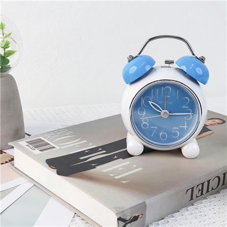 นาฬิกาปลุก RHYTHM CRA860NR04 4.5 นิ้ว สีฟ้า_4