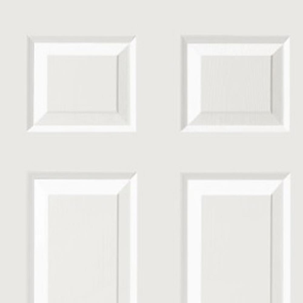 ประตูภายใน HDF ไม่เจาะลูกบิด AZLE ROMA 601 80X200 ซม. สีรองพื้น