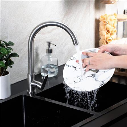 ก๊อกซิงค์เดี่ยวเคาน์เตอร์ RASLAND RA A11021-A8888_1