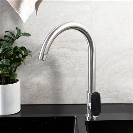 ก๊อกซิงค์เดี่ยวเคาน์เตอร์ RASLAND RA A11021-A8888_3