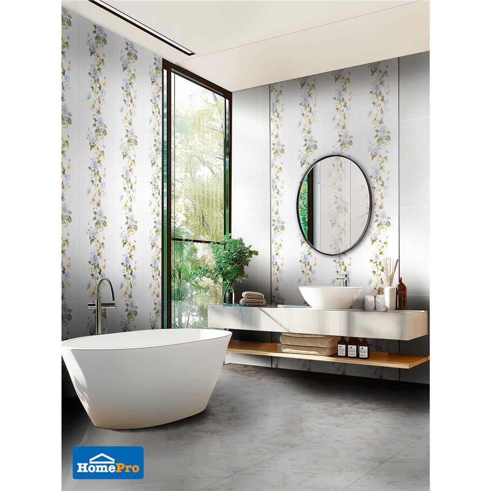 กระเบื้องผนัง 10x16 นิ้ว DURAGRES อีฟ บลู A 1 ตร.ม.