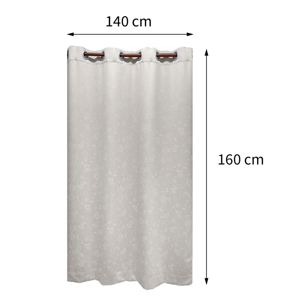 ผ้าม่าน EYELET HOME LIVING STYLE IXORA UV 140X160 ซม. สีครีม