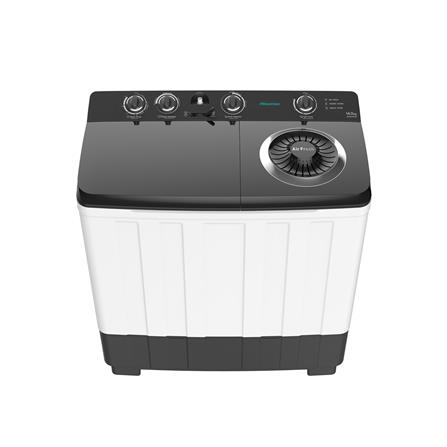 เครื่องซักผ้า 2 ถัง HISENSE WSRB1413UB 14 กก. สีขาว-ดำ_3