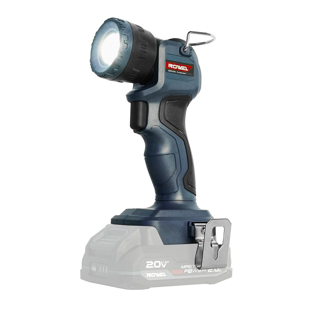 ไฟฉาย LED ไร้สาย (เฉพาะตัวเครื่อง) ROWEL DFL280-B 20 โวลต์