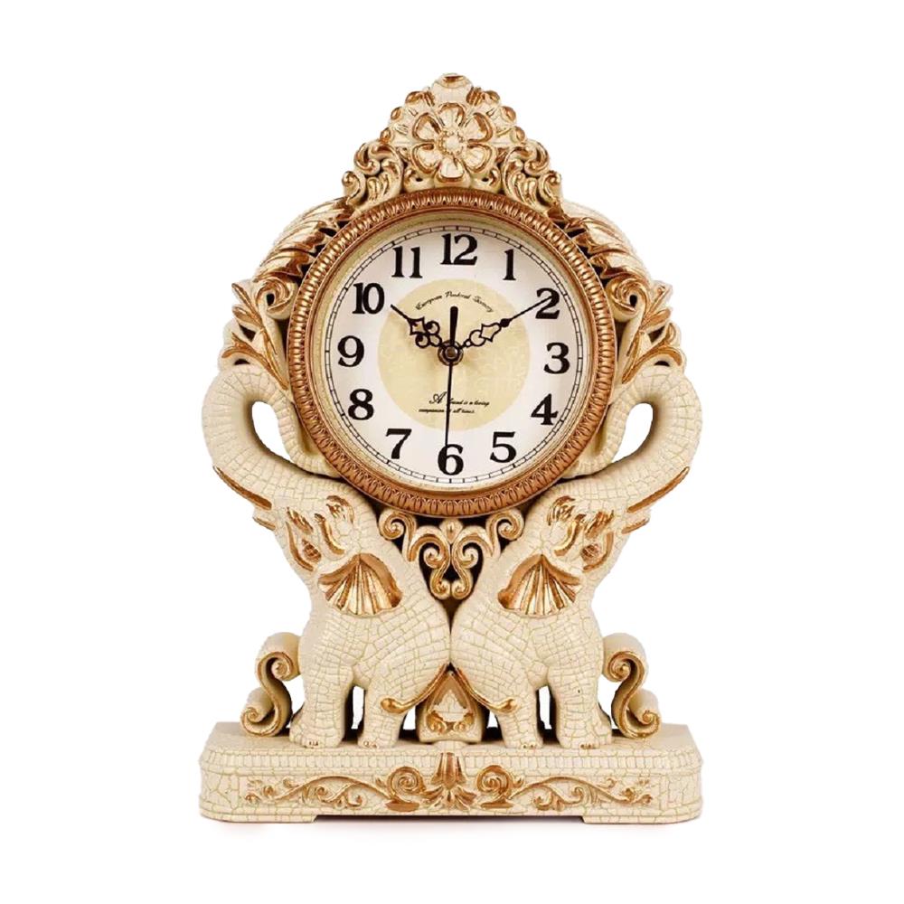 นาฬิกาตั้งโต๊ะ INTERY CT027C009 14.96 นิ้ว สีครีม_1