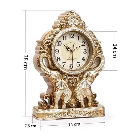 นาฬิกาตั้งโต๊ะ INTERY CT027C009 14.96 นิ้ว สีครีม_2