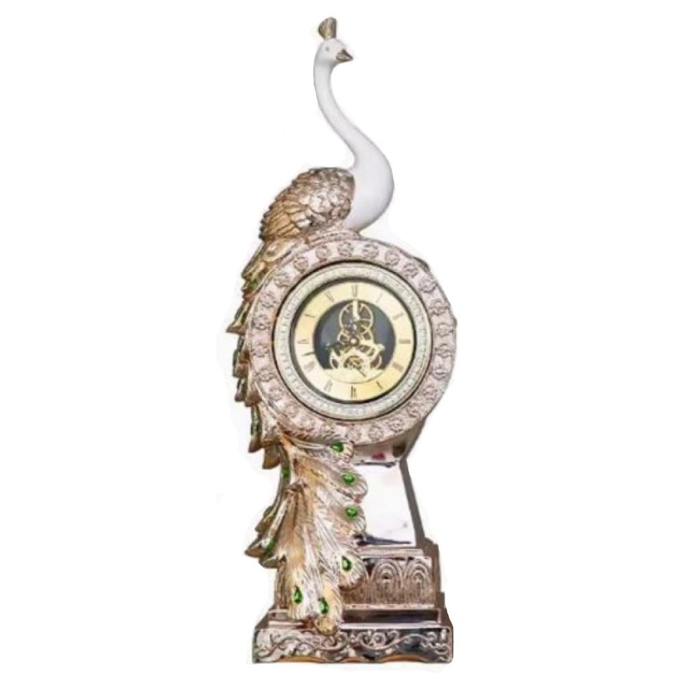 นาฬิกาตั้งโต๊ะ INTERY CT215C048 23.62 นิ้ว สีโรสโกลด์_1