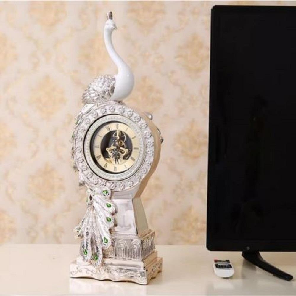 นาฬิกาตั้งโต๊ะ INTERY CT215C048 23.62 นิ้ว สีโรสโกลด์