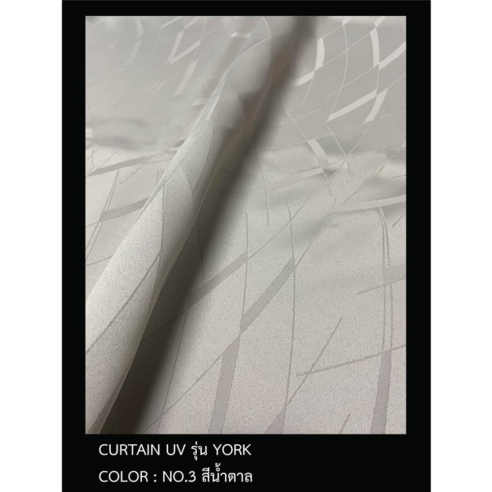 ผ้าม่าน EYELET HOME LIVING STYLE YORK UV 145X160 ซม. สีน้ำตาล