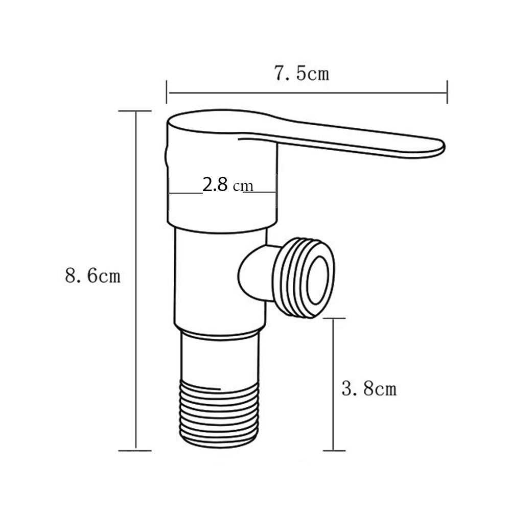 วาล์วฝักบัว 1 ทาง NOVABATH NVB-KP789S