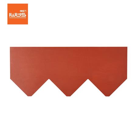 กระเบื้องว่าว เจียระไน ตราเพชร ไทยคลาสสิก 80x45 ซม. สีอิฐอำพัน_0