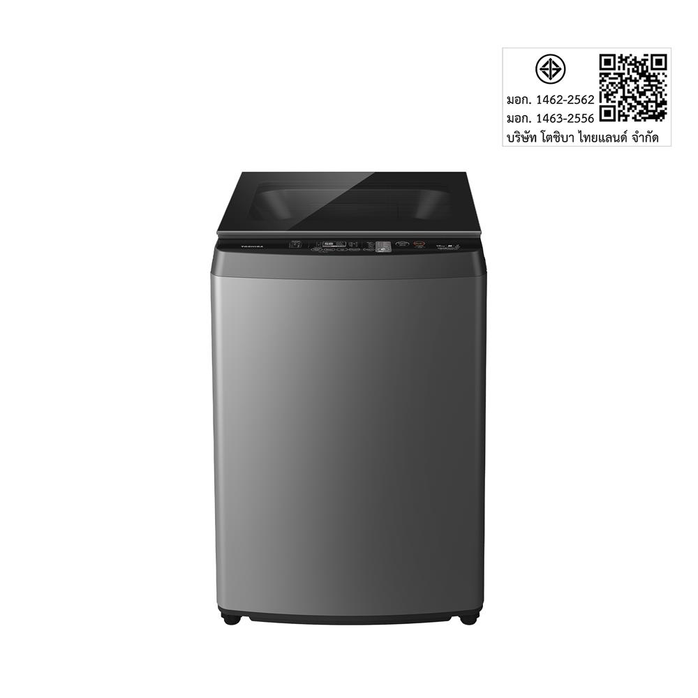 เครื่องซักผ้าฝาบน TOSHIBA AW-DUHN1900QT(SG) 18 กก. 630 RPM อินเวอร์เตอร์ สีเทา