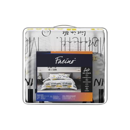ชุดผ้าปูที่นอน 3.5 ฟุต (ชุด 4 ชิ้น) FACINO PRINT FA088_4