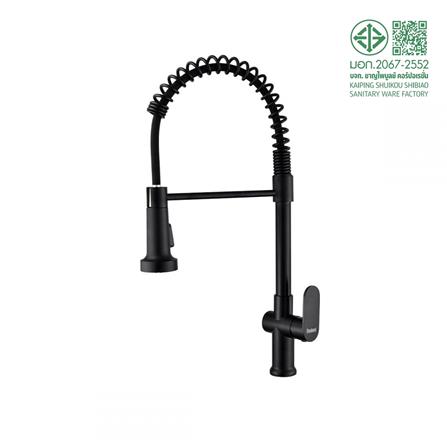 ก๊อกซิงค์เดี่ยวเคาน์เตอร์ RASLAND RA BLACK-PREME_2