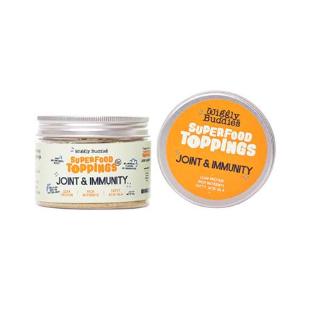 ผงโรยอาหารสัตว์เลี้ยง WIGGLY BUDDIES TOPPING JOINT AND IMMUNITY 60 ก._0