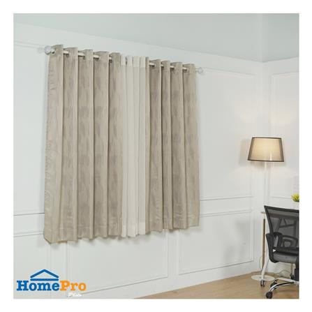ผ้าม่าน EYELET HOME LIVING STYLE PIERRE UV 175X160 ซม. สีครีม_4