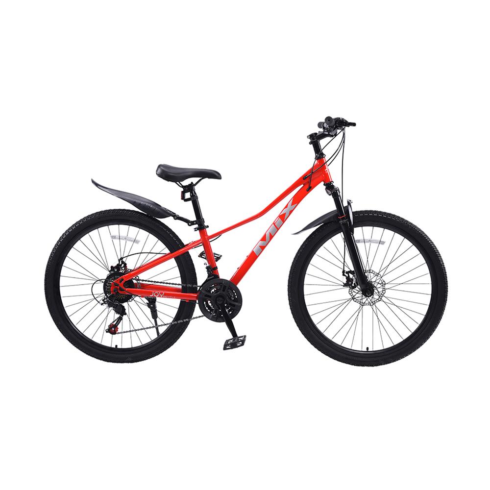 จักรยานเสือภูเขา 26 นิ้ว JOY BICYCLE MIX MTB สีแดง
