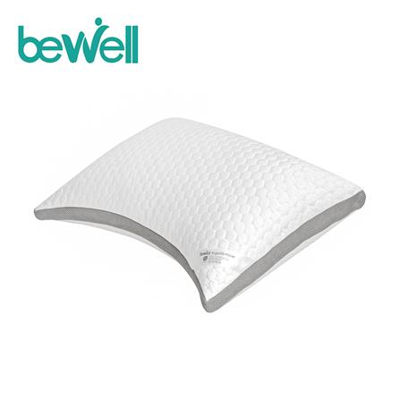 หมอนสุขภาพ เมมโมรี่โฟม BEWELL ERGOFILL 50x70x20 ซม. สีขาว_0