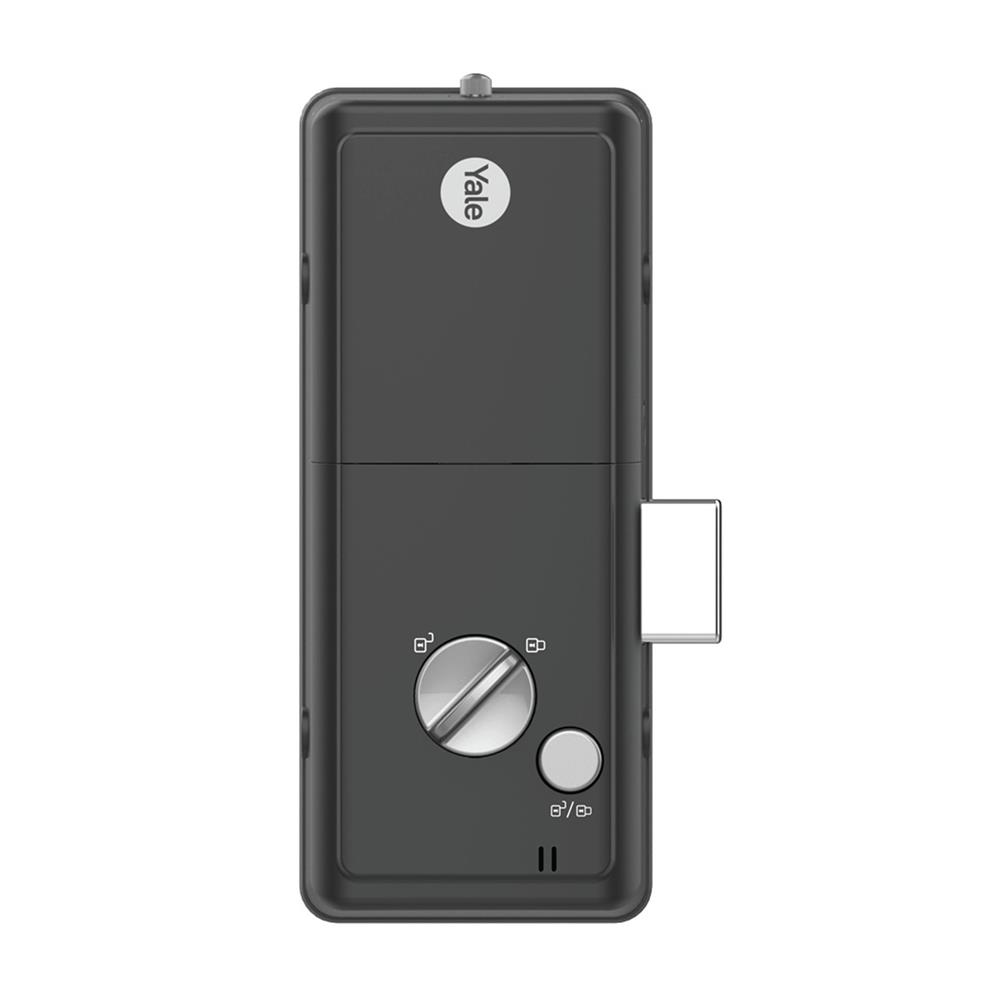 กลอนประตูดิจิตอล YALE REFLECTA BIO V (แนวตั้ง) สีเงิน