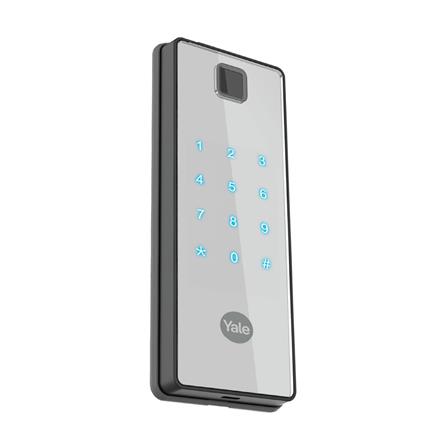 กลอนประตูดิจิตอล YALE REFLECTA BIO V (แนวตั้ง) สีเงิน_2