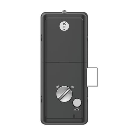 กลอนประตูดิจิตอล YALE REFLECTA BIO V (แนวตั้ง) สีเงิน_3