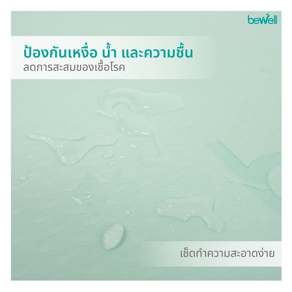 เสื่อโยคะ BEWELL F11-GR สีเขียว