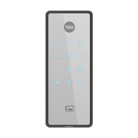 กลอนประตูดิจิตอล YALE REFLECTA H (แนวนอน) สีเงิน_0
