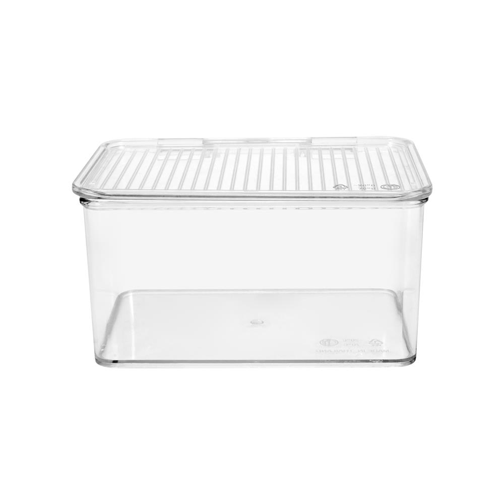 กล่องจัดเก็บในตู้เย็นมีฝา KECH CHILLY SIZE S 13.5X18X9.5 ซม.