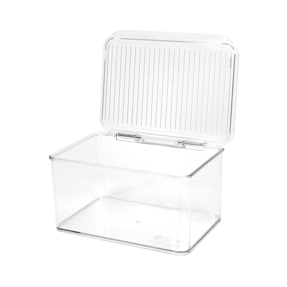 กล่องจัดเก็บในตู้เย็นมีฝา KECH CHILLY SIZE S 13.5X18X9.5 ซม.