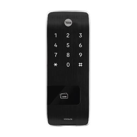 กลอนประตูดิจิตอล YALE YDR343A สีดำ_0