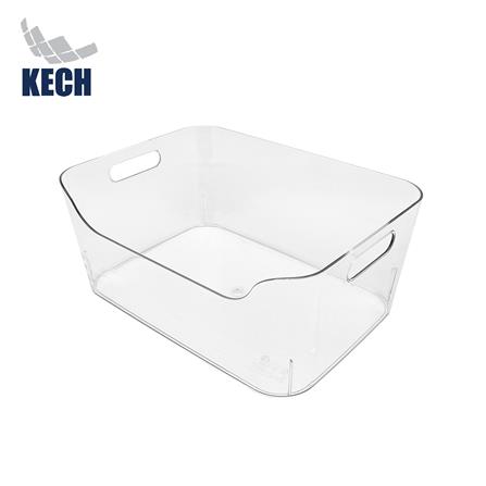 กล่องใสอเนกประสงค์เปิดหน้า KECH HANDY SIZE L 33X24X14.5 ซม._0