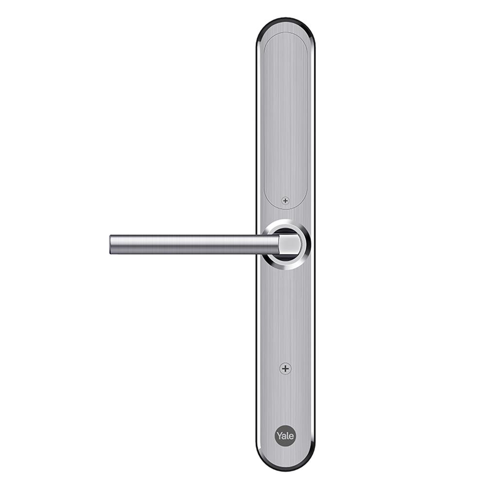 กลอนประตูดิจิตอล YALE YSD100 บานเปิดปิด สีเงิน