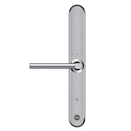 กลอนประตูดิจิตอล YALE YSD100 บานเปิดปิด สีเงิน_1