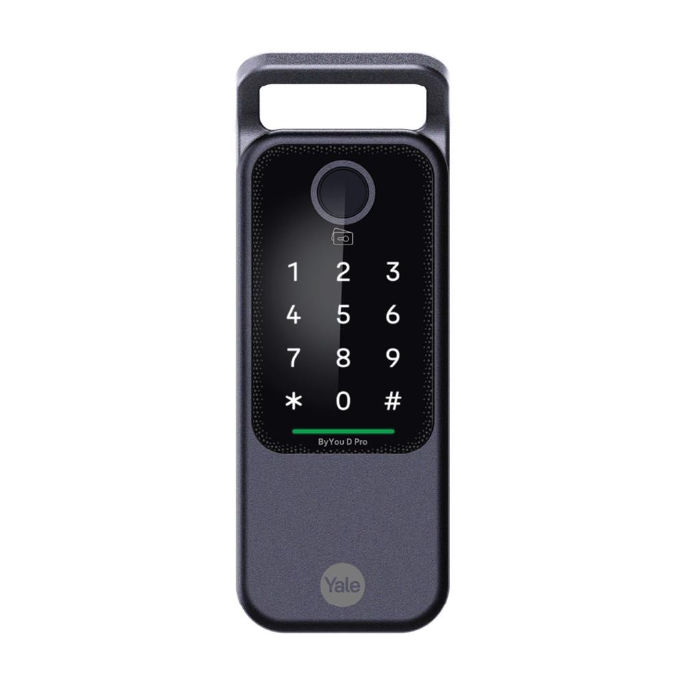 กลอนประตูดิจิตอล YALE BYYOU D สีดำ